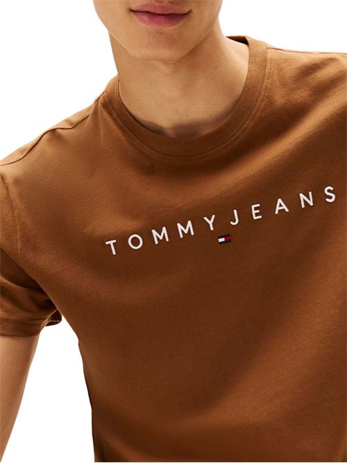 T-shirt biscotto in cotone Tommy Jeans | DM0DM207440HD